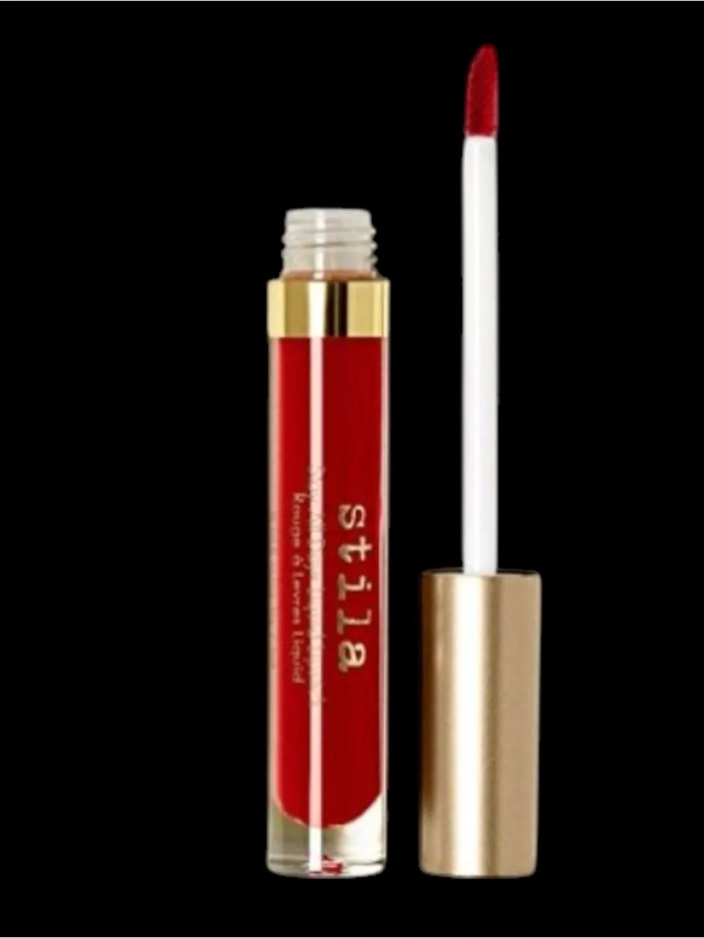 Stila Stay All Day Liquid Lipstick, Beso True Red, 0.10 fl oz/3 mL